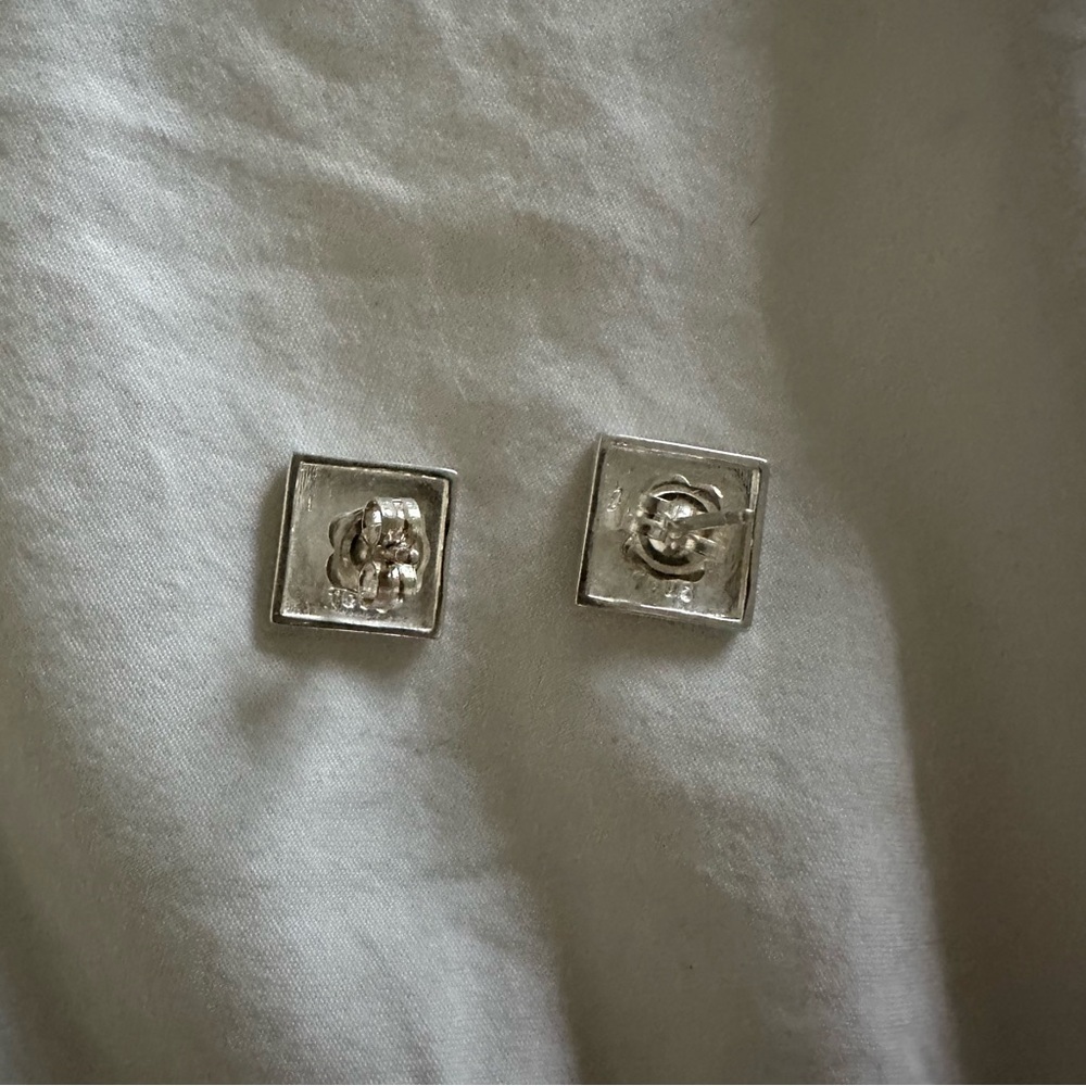 TOUS TS sterling silver earrings - Picture 3 of 3